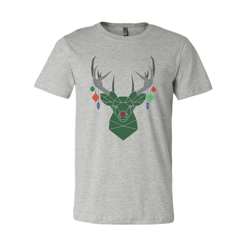 Geometric Rudolph - Unisex Jersey T - Wears The MountainT-ShirtsPrint Melon Inc.