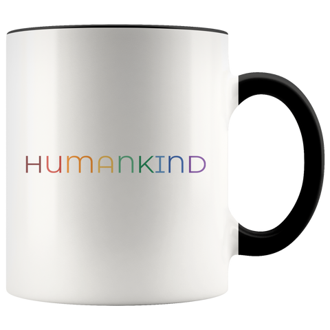 Humankind - Accent Coffee Mug - Wears The Mountain