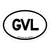 Green Valley Lake, California - Oval City Sticker - Wears The Mountain