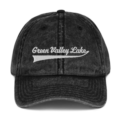 Green Valley Lake Team Spirit - Vintage Dad Hat - Wears The MountainWears The Mountain