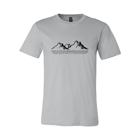 Green Valley Mtn Range/Elevation - Unisex Jersey T - Wears The Mountain