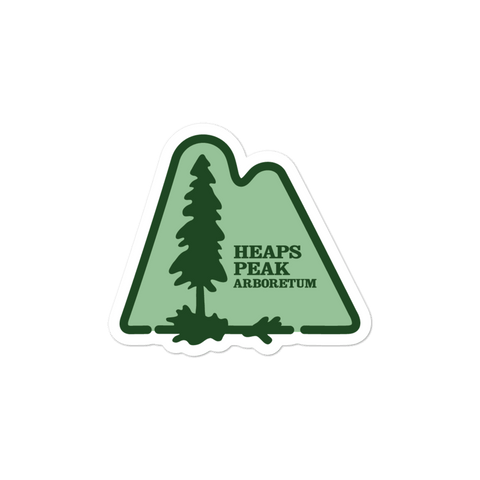 Heaps Peak - Sticker - Wears The Mountain
