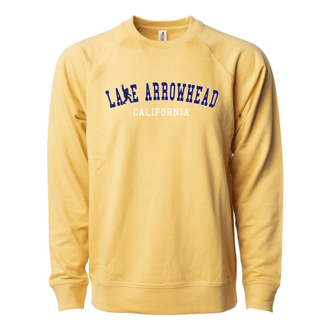 Lake Arrowhead College Sasquatch - LIghtweight Crewneck Sweatshirt - Wears The MountainSweaters/HoodiesPrint Melon Inc.