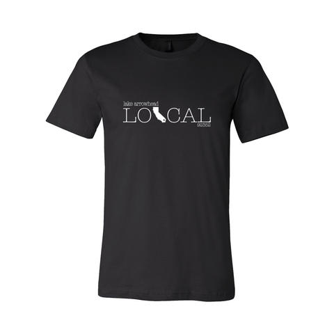 Lake Arrowhead Local w/ Zip - Unisex Jersey T - Wears The Mountain