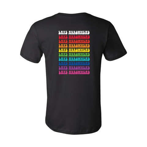 Lake Arrowhead: Woodstock Pride - Unisex Jersey T - Wears The MountainT-ShirtsPrint Melon Inc.