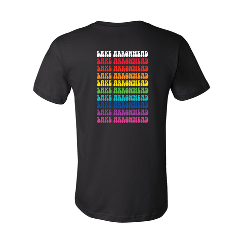 Lake Arrowhead: Woodstock Pride - Unisex Jersey T - Wears The MountainT-ShirtsPrint Melon Inc.