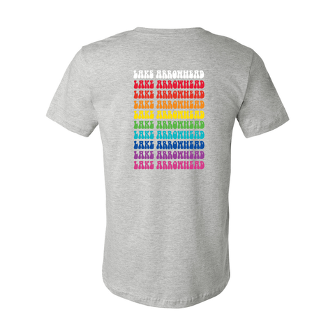 Lake Arrowhead: Woodstock Pride - Unisex Jersey T - Wears The MountainT-ShirtsPrint Melon Inc.
