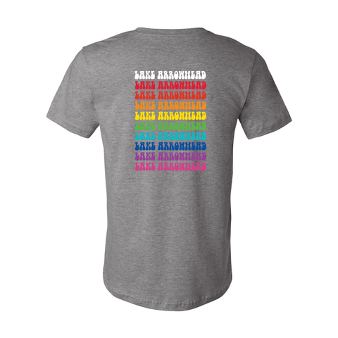 Lake Arrowhead: Woodstock Pride - Unisex Jersey T - Wears The MountainT-ShirtsPrint Melon Inc.