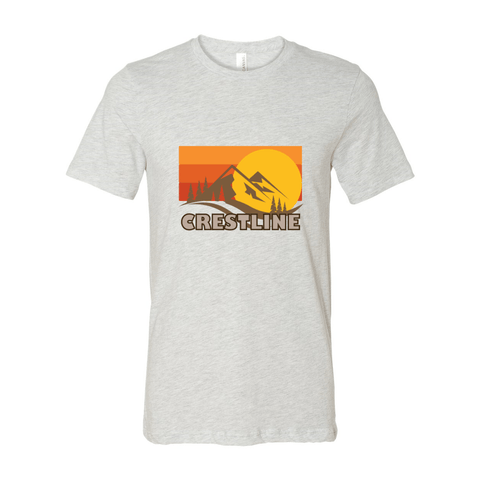 Lake Gregory/Crestline Fall Sunset - Unisex Jersey T - Wears The Mountain