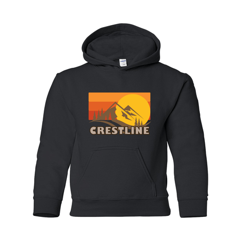 Lake Gregory/Crestline Fall Sunset - Youth Hoodie - Wears The MountainSweaters/HoodiesPrint Melon Inc.