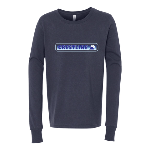 Lake Gregory/Crestline Winter Sunset - Youth Long Sleeve T - Wears The Mountain