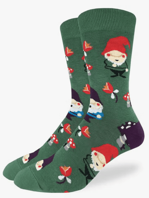 Lawn Gnome - Socks - Wears The MountainSocksGood Luck Sock