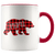 Mama Bear - Accent Coffee Mug - Wears The Mountain
