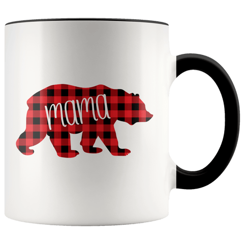 Mama Bear - Accent Coffee Mug - Wears The Mountain