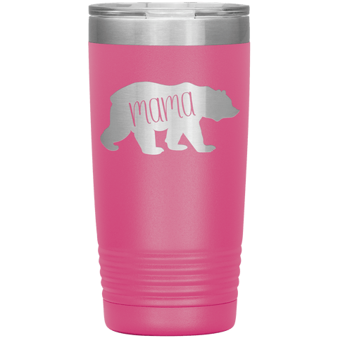 Mama Bear - Tumbler (20oz) - Wears The Mountain