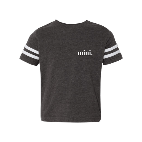 mini. - Toddler Football Jersey T - Wears The MountainKids/BabiesPrint Melon Inc.