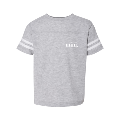 mini. - Toddler Football Jersey T - Wears The MountainKids/BabiesPrint Melon Inc.