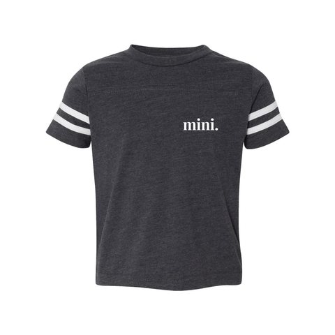 mini. - Toddler Football Jersey T - Wears The MountainKids/BabiesPrint Melon Inc.