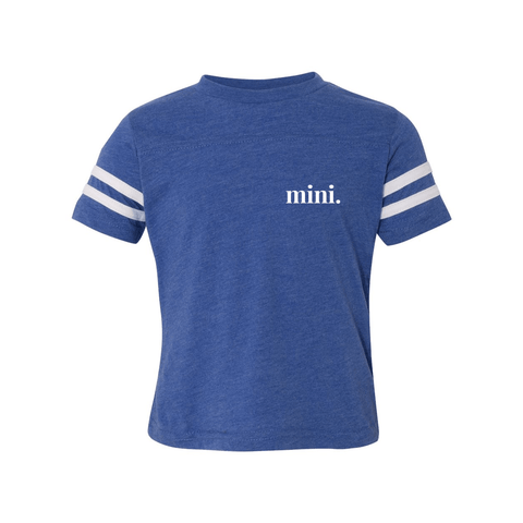 mini. - Toddler Football Jersey T - Wears The MountainKids/BabiesPrint Melon Inc.