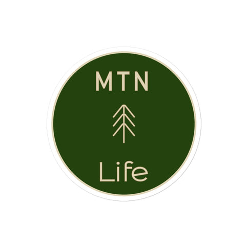 Mountain Life - Sticker - Wears The Mountain