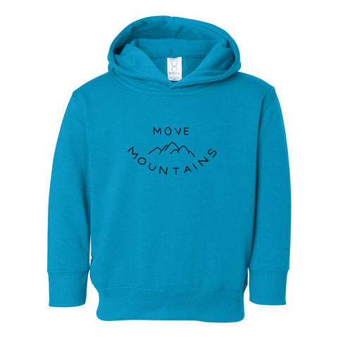Move Mountains - Toddler Hoodie - Wears The MountainKids/BabiesPrint Melon Inc.