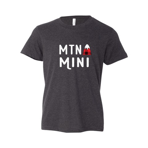 Mtn Mini: Flannel Mtn - Youth Unisex Jersey T - Wears The Mountain