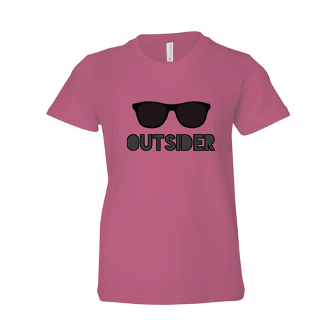 Outsider - Youth Unisex Jersey T - Wears The Mountain