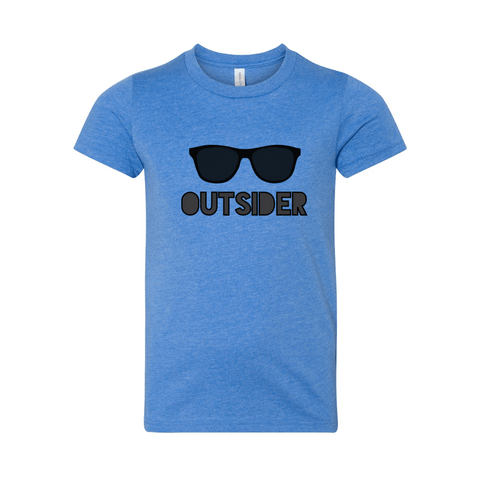 Outsider - Youth Unisex Jersey T - Wears The Mountain
