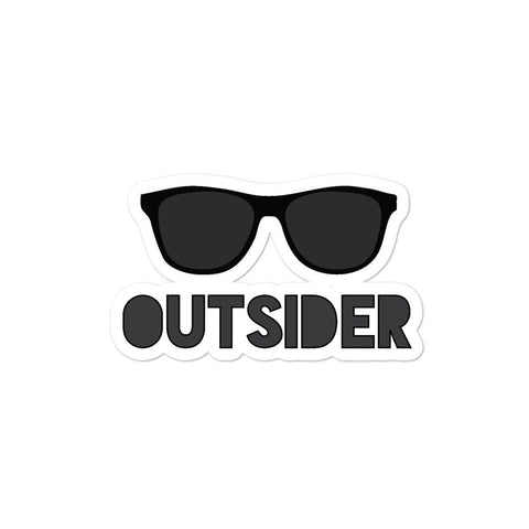 Outsider/Sunglasses - Sticker - Wears The Mountain