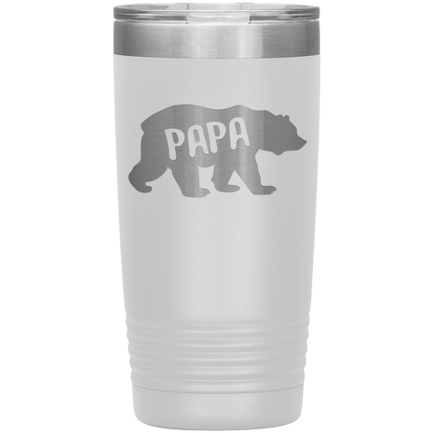 Papa Bear - Tumbler (20oz) - Wears The Mountain
