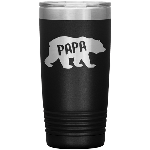 Papa Bear - Tumbler (20oz) - Wears The Mountain