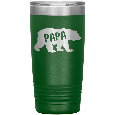 Papa Bear - Tumbler (20oz) - Wears The Mountain