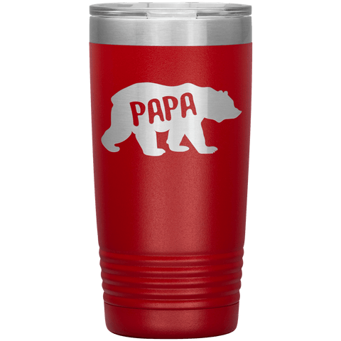 Papa Bear - Tumbler (20oz) - Wears The Mountain