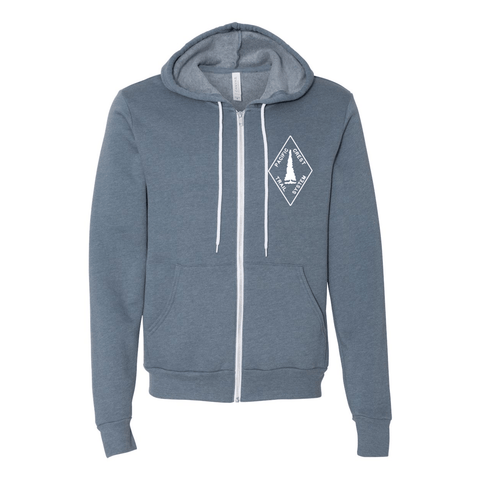 PCT: Trail Marker - Zip up Hoodie (Warehouse) - Wears The MountainSweaters/HoodiesWears The Mountain