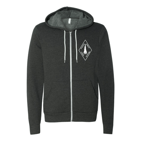 PCT: Trail Marker - Zip up Hoodie - Wears The MountainSweaters/HoodiesPrint Melon Inc.