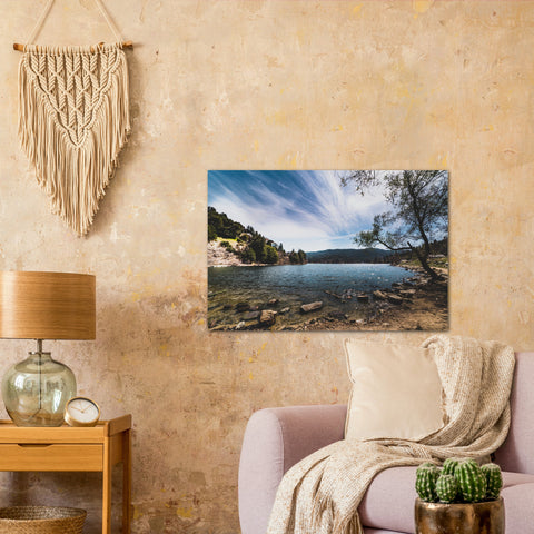 Lake Gregory/Crestline - Aluminum Print - Wears The Mountain