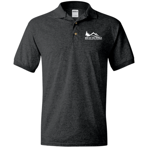 Rim Ed Foundation - Jersey Knit Polo Shirt - Wears The MountainCustomCat