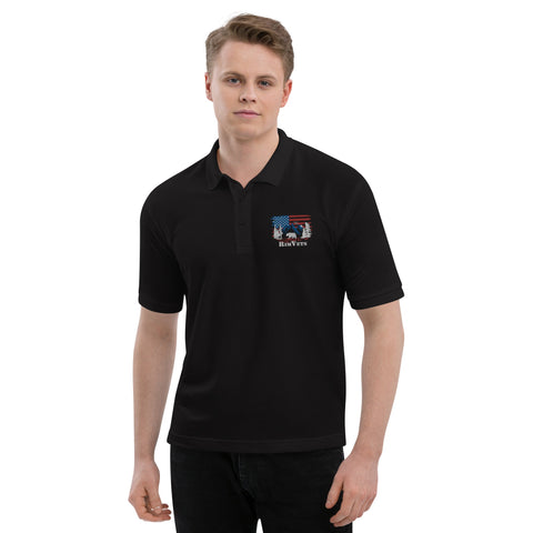 Rim Vets - Embroidered Dry Fit Polo (extended sizes) - Wears The MountainWears The Mountain