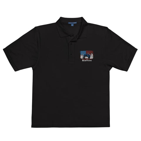 Rim Vets - Embroidered Dry Fit Polo (With Customization) - Wears The MountainWears The Mountain