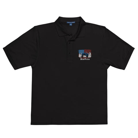 Rim Vets - Embroidered Dry Fit Polo - Wears The MountainWears The Mountain