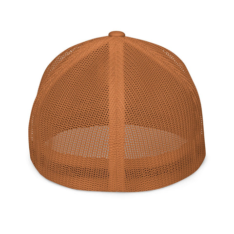 Rim Vets: Mountains - Fitted Mesh Back Hat - Wears The MountainWears The Mountain