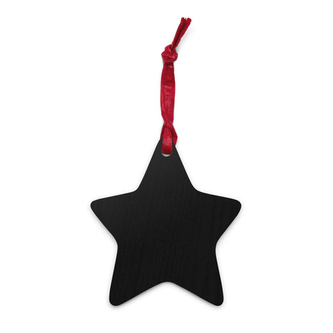 Running Springs Christmas Bear - Wooden Ornament - Wears The MountainWears The Mountain