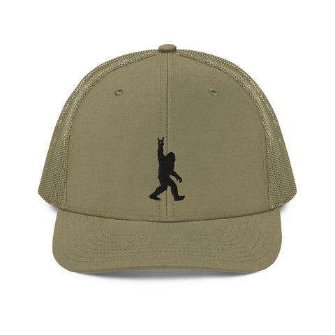 Sasquatch: Rock On - Trucker Hat - Wears The MountainWears The Mountain