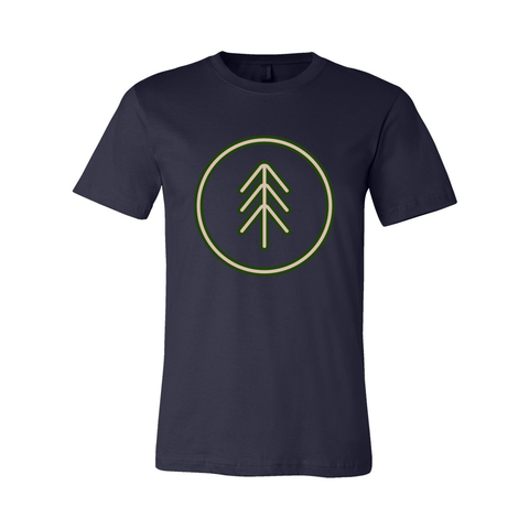 Simple Tree - Unisex Jersey T - Wears The MountainT-ShirtsPrint Melon Inc.