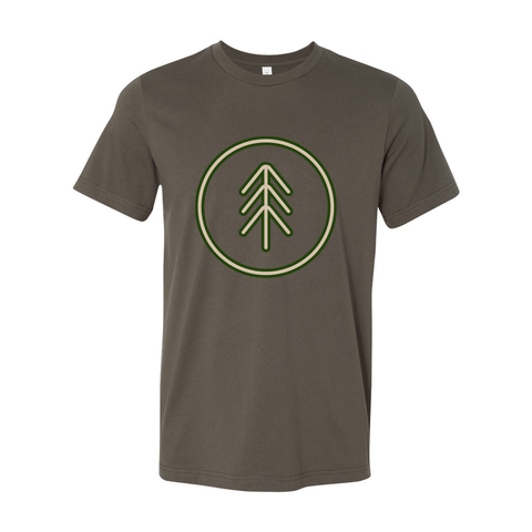 Simple Tree - Unisex Jersey T - Wears The MountainT-ShirtsPrint Melon Inc.