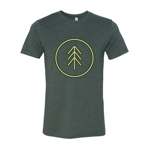 Simple Tree - Unisex Jersey T - Wears The MountainT-ShirtsPrint Melon Inc.