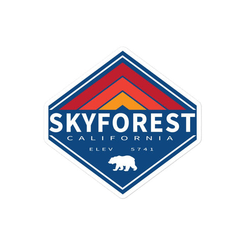 Skyforest Retro Diamond - Sticker - Wears The MountainStickersWears The Mountain