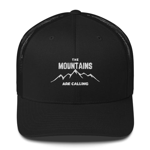 The Mountains are Calling - Trucker Cap - Wears The MountainWears The Mountain