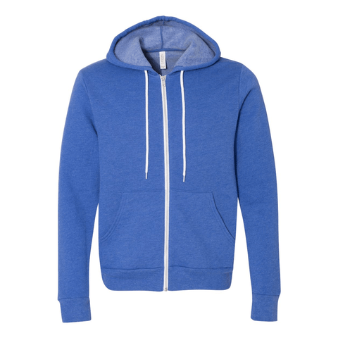 Unisex Full-Zip Hooded Sweatshirt - Wears The MountainSweaters/HoodiesPrint Melon Inc.
