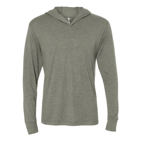 Unisex Triblend Hooded Long Sleeve T - Wears The MountainSweaters/HoodiesPrint Melon Inc.